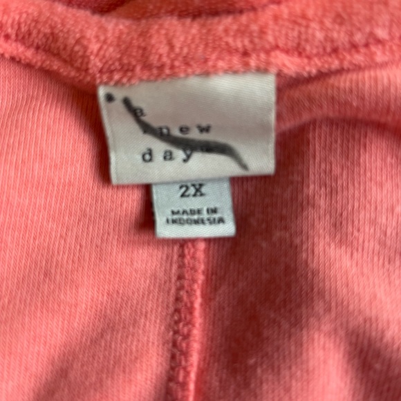 A New Day, size 2X coral color dress - Picture 3 of 4